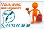 Sos urgence plombier LIZY-SUR-OURCQ - 77